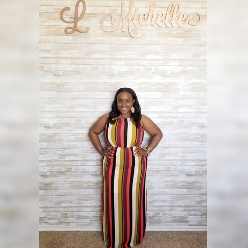 Stripped Glam Maxi