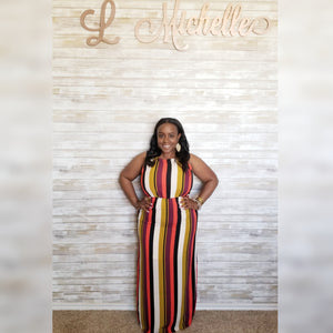 Stripped Glam Maxi