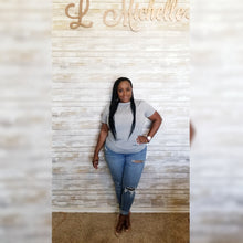 Load image into Gallery viewer, Pearl Girl Chic Fitted Tee