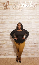 Load image into Gallery viewer, Long Sleeved Peplum Chic