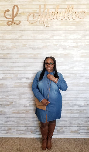 Blue Jean Chic Dress
