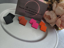 Load image into Gallery viewer, Square Biz Chic Earrings