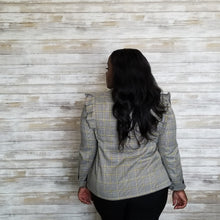 Load image into Gallery viewer, Boss Chic Blazer - Ruffled Shoulders