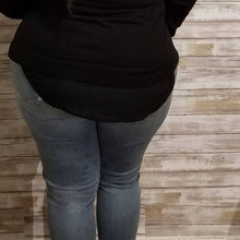 Load image into Gallery viewer, &quot;Black Sheer Chic&quot; Sweater
