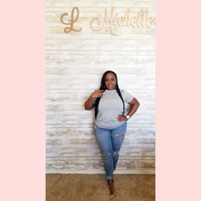 Load image into Gallery viewer, Pearl Girl Chic Fitted Tee