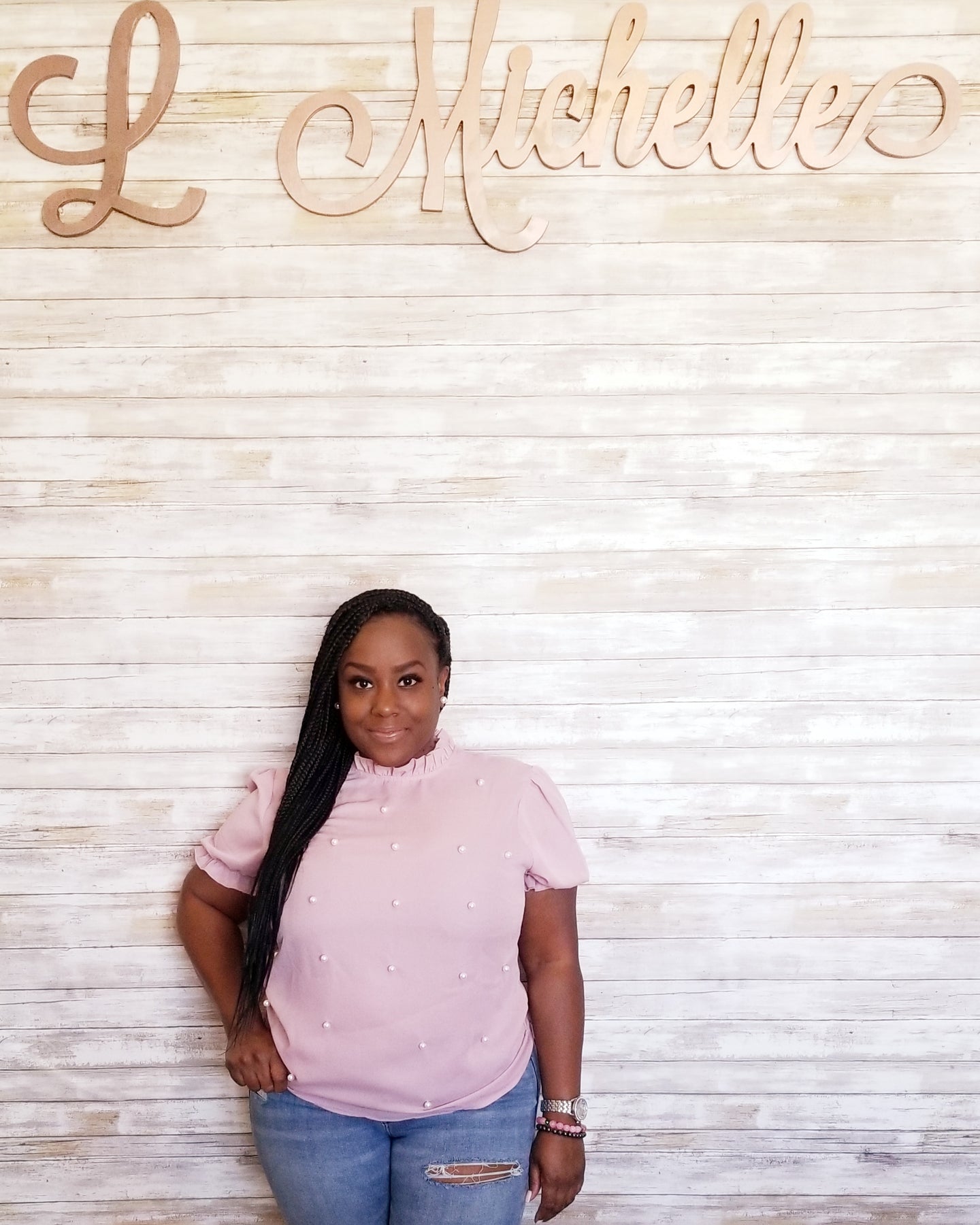 Frilly Chic Pearl Top