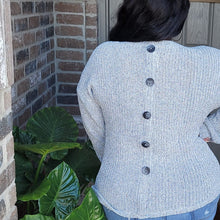 Load image into Gallery viewer, Button Back Knit Sweater