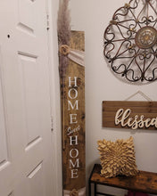 Load image into Gallery viewer, L Michelle Chic Home Decor Wood Signs - 6ft with Pampas Grass Accent (Up to 2 weeks processing time)