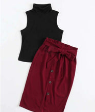 Load image into Gallery viewer, She&#39;s Chic Skirt Set